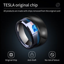Load image into Gallery viewer, Design for Tesla Model 3 / Y smart key ring(Made with chips removed from the original official card)