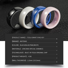 Load image into Gallery viewer, Design for Tesla Model 3 / Y smart key ring(Made with chips removed from the original official card)
